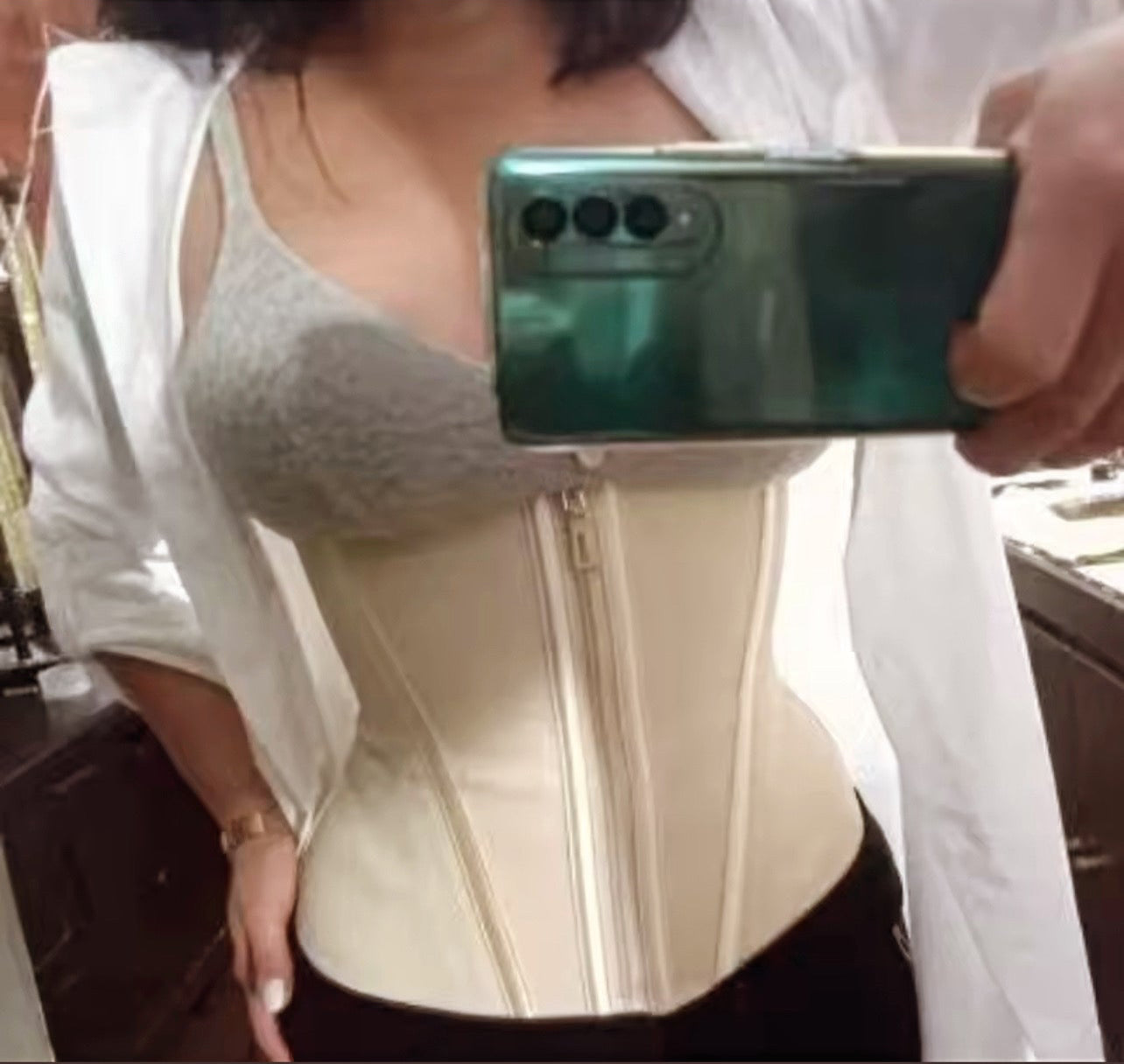 Cinturilla Colombiana in Beige