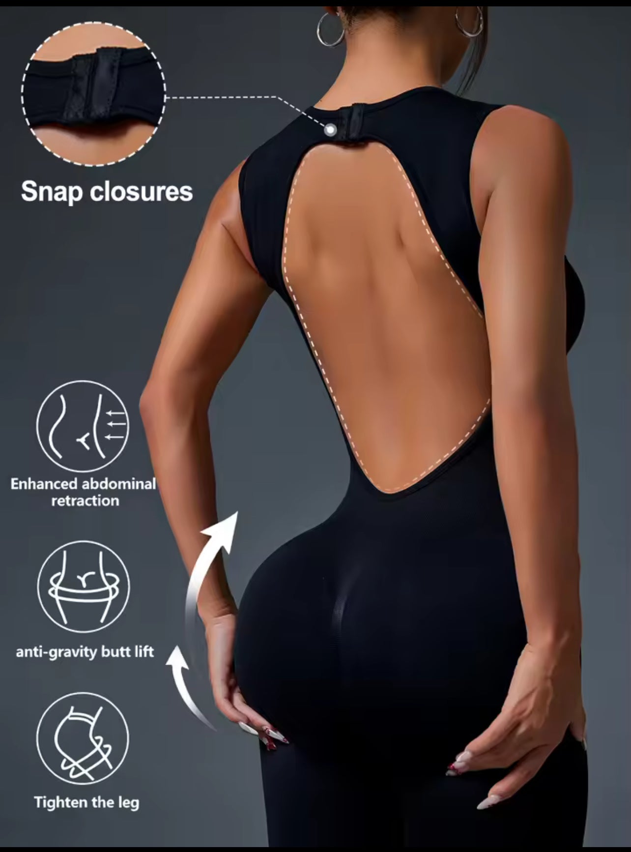Sport Jumpsuit in Brown