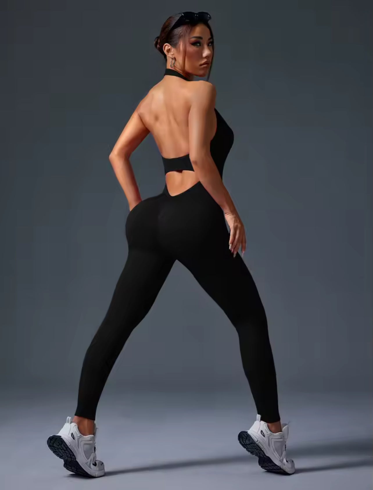 Jumpsuit Backless in Pink