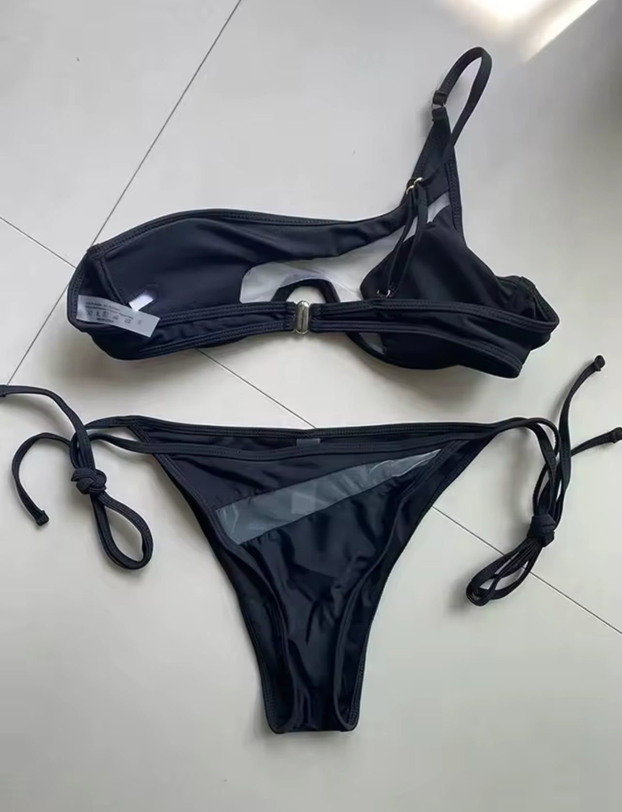 Swimsuit Sexy Mesh Patchwork's